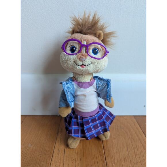 2012 TY Alvin & The Chipmunks Chipette Jeanette 7" Great Condition - Picture 1 of 3